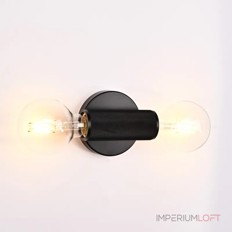 Бра RH Utilitaire Inline Sconce Black от ImperiumLoft