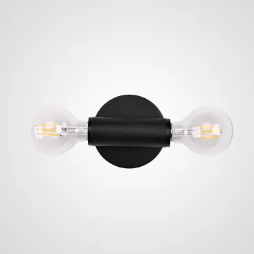 Бра RH Utilitaire Inline Sconce Black Бра RH Utilitaire Inline Sconce Black