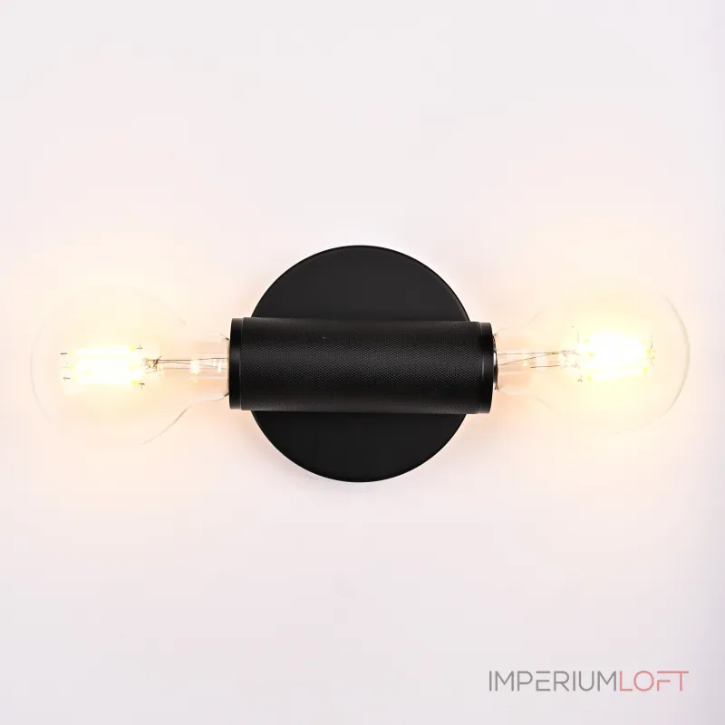 Бра RH Utilitaire Inline Sconce Black от ImperiumLoft