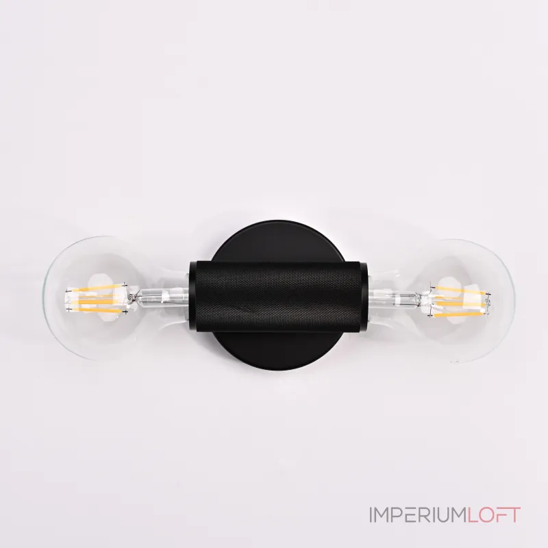 Бра RH Utilitaire Inline Sconce Black от ImperiumLoft