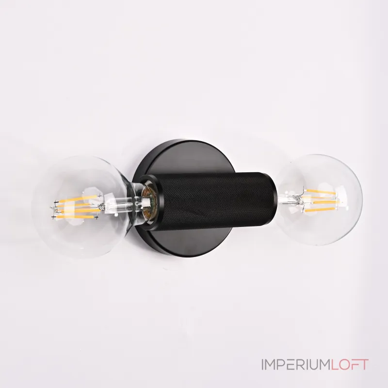 Бра RH Utilitaire Inline Sconce Black от ImperiumLoft