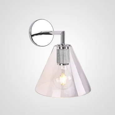 Бра RH Utilitaire Funnel Shade Single Sconce Silver Бра RH Utilitaire Funnel Shade Single Sconce Silver