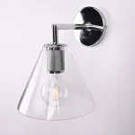 Бра RH Utilitaire Funnel Shade Single Sconce Silver от ImperiumLoft
