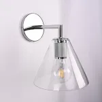 Бра RH Utilitaire Funnel Shade Single Sconce Silver от ImperiumLoft