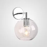 Бра RH Utilitaire Globe Shade Single Sconce Silver от ImperiumLoft