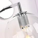 Бра RH Utilitaire Globe Shade Single Sconce Silver от ImperiumLoft