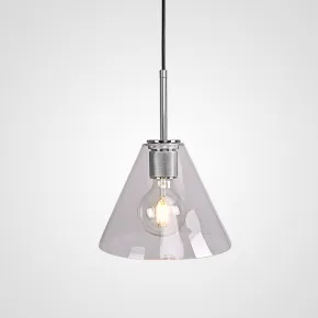 Подвесной светильник RH Utilitaire Funnel Pendant Silver