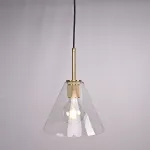 Подвесной светильник RH Utilitaire Funnel Pendant Brass от ImperiumLoft