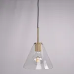 Подвесной светильник RH Utilitaire Funnel Pendant Brass от ImperiumLoft