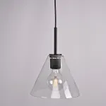 Подвесной светильник RH Utilitaire Funnel Pendant Black от ImperiumLoft