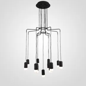 Подвесной свеильник Wireflow LED Black Suspension lam 13