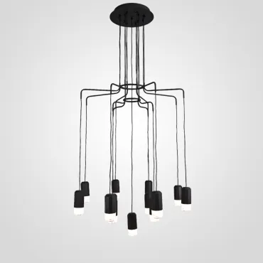 Подвесной свеильник Wireflow LED Black Suspension lam 13