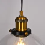 Подвесной светильник Loft Clear Glass Sphere Cloche от ImperiumLoft