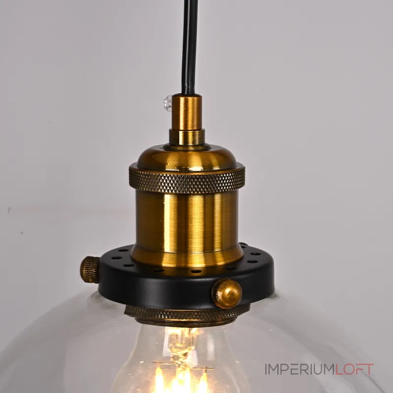 Подвесной светильник Loft Clear Glass Sphere Cloche от ImperiumLoft