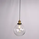 Подвесной светильник Loft Clear Glass Sphere Cloche от ImperiumLoft