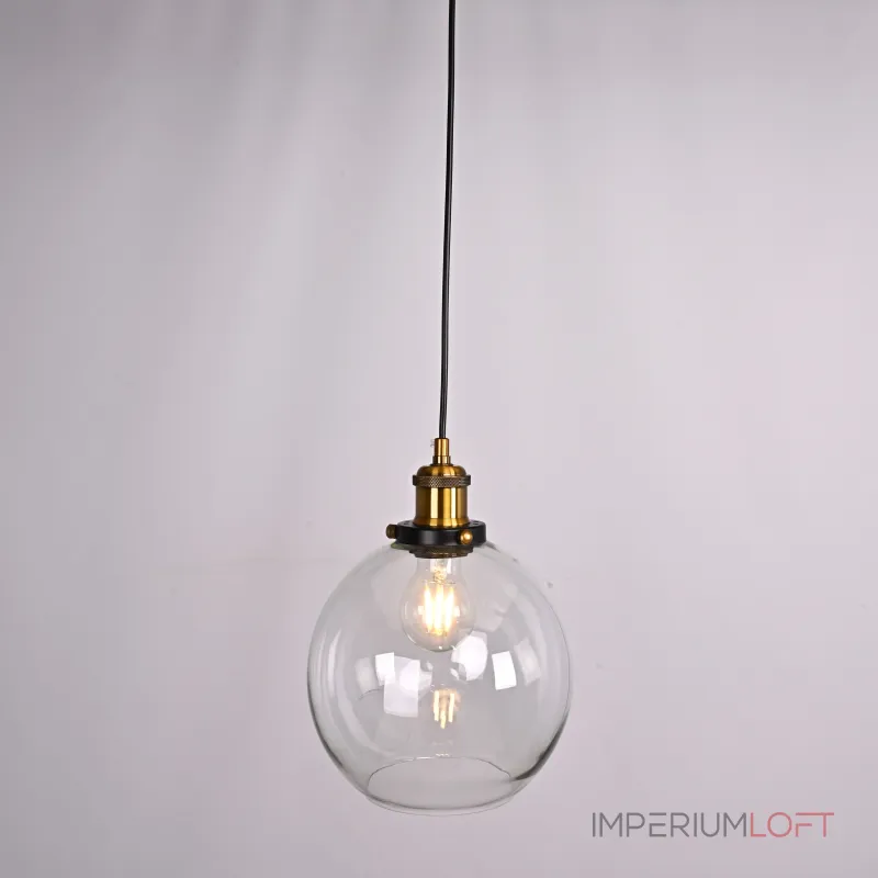 Подвесной светильник Loft Clear Glass Sphere Cloche от ImperiumLoft