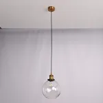 Подвесной светильник Loft Clear Glass Sphere Cloche от ImperiumLoft