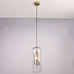 Подвесной светильник CATCH F cylinder brass D15 от ImperiumLoft