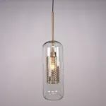 Подвесной светильник CATCH F cylinder brass D15 от ImperiumLoft