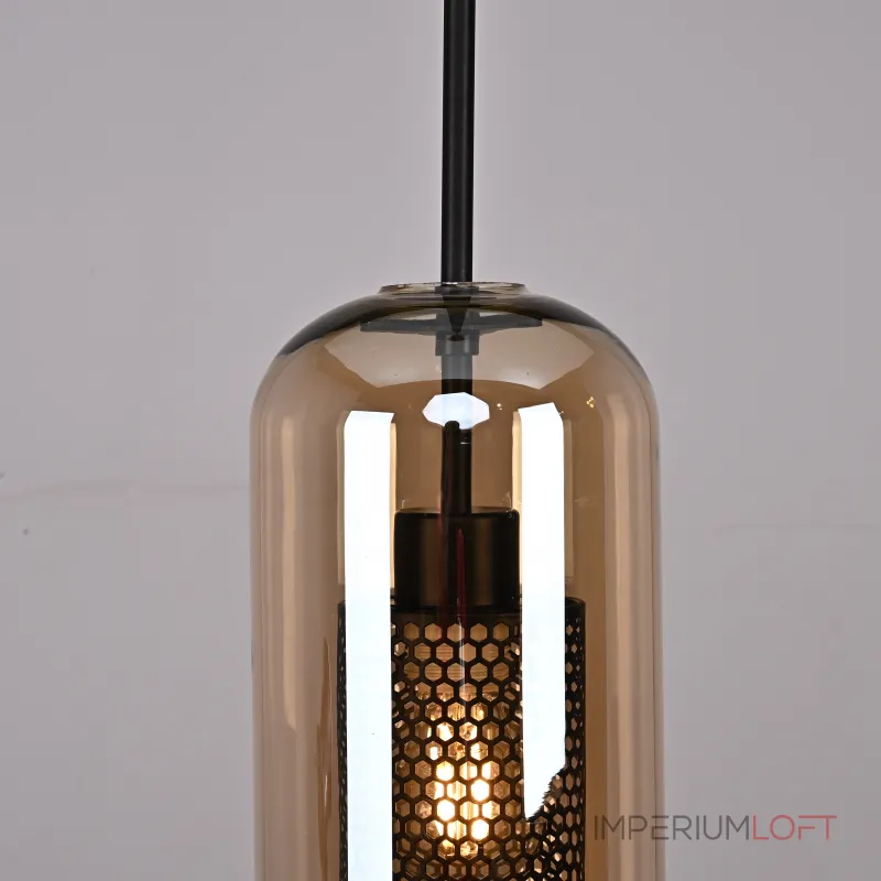 Подвесной светильник CATCH AMBER Cylinder S D15 Подвесной светильник CATCH AMBER Cylinder S D15