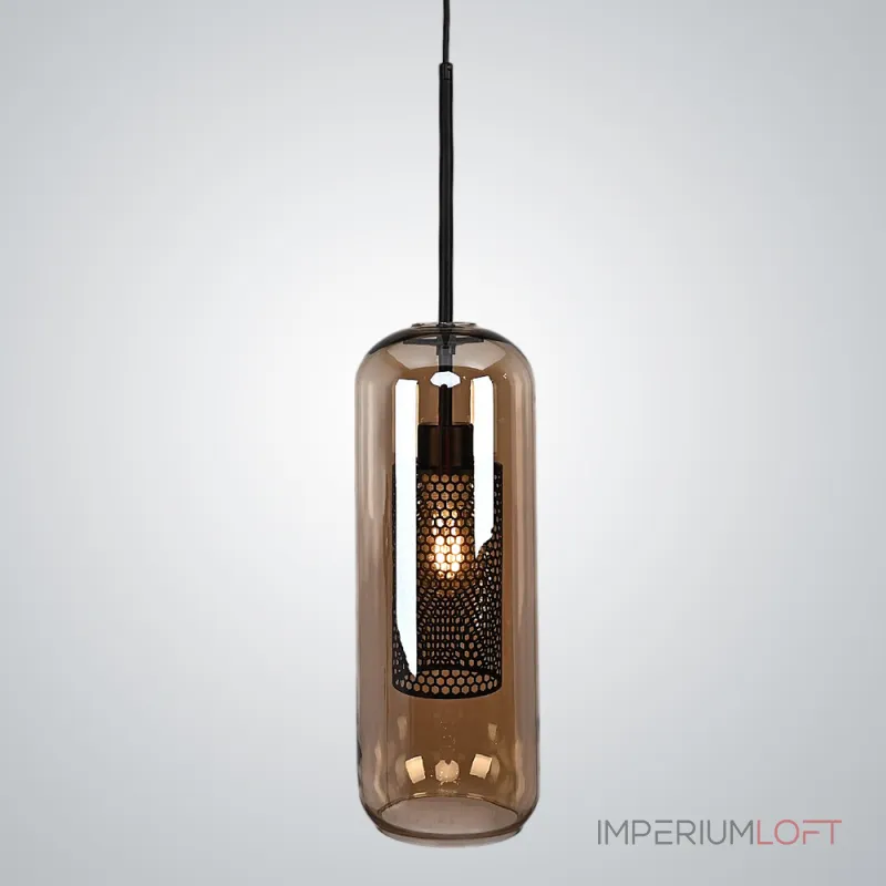 Подвесной светильник CATCH AMBER Cylinder S D15 Подвесной светильник CATCH AMBER Cylinder S D15