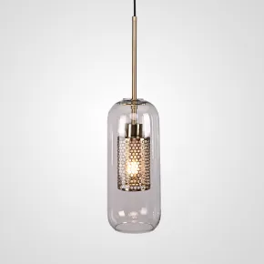 Подвесной светильник CATCH F cylinder brass D12