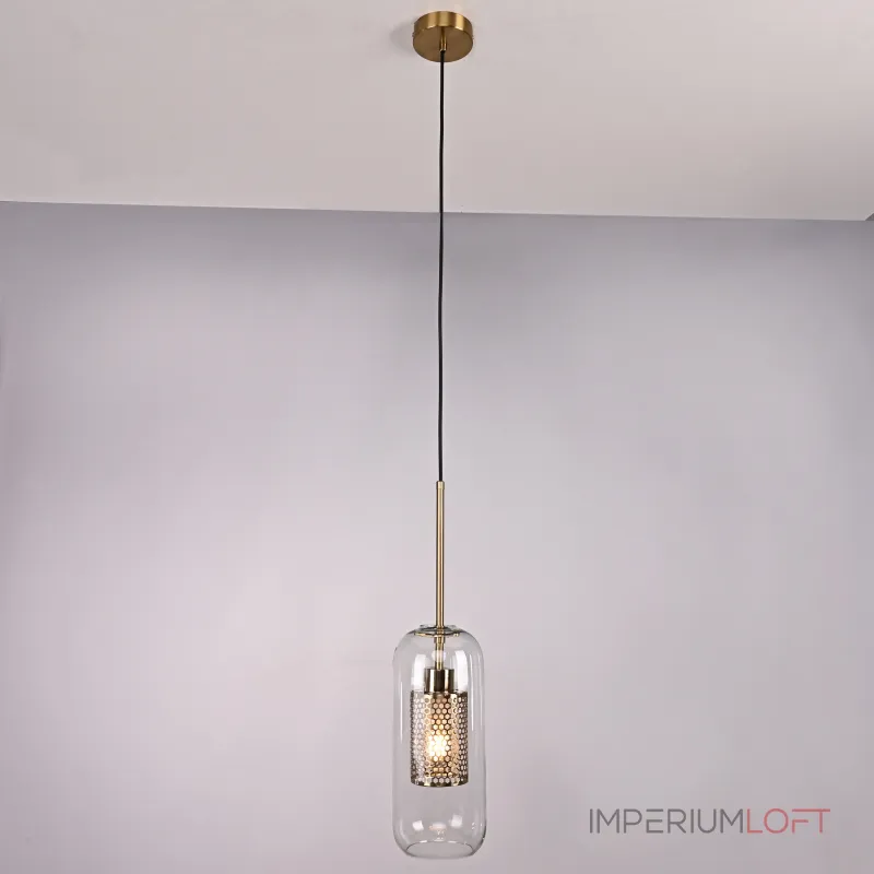 Подвесной светильник CATCH F cylinder brass D12 от ImperiumLoft Подвесной светильник CATCH F cylinder brass D12 от ImperiumLoft