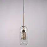 Подвесной светильник CATCH F cylinder brass D12 от ImperiumLoft