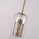 Подвесной светильник CATCH F cylinder brass D12 от ImperiumLoft