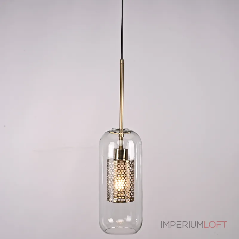 Подвесной светильник CATCH F cylinder brass D12 от ImperiumLoft Подвесной светильник CATCH F cylinder brass D12 от ImperiumLoft