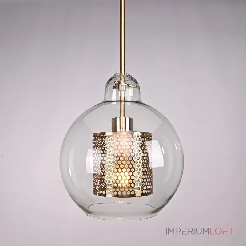 Подвесной светильник CATCH F pear brass D25 от ImperiumLoft