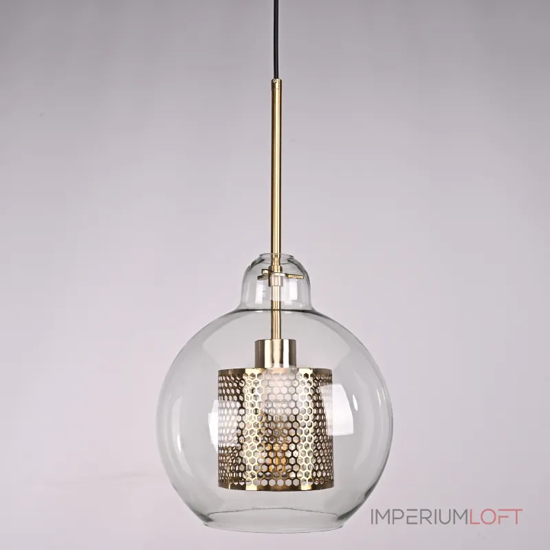 Подвесной светильник CATCH F pear brass D25 от ImperiumLoft