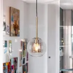 Подвесной светильник CATCH brass D20 от ImperiumLoft