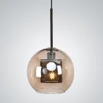 Подвесной светильник CATCH AMBER Ball M D24