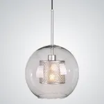 Подвесной светильник CATCH silver D30 от ImperiumLoft