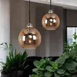 Подвесной светильник CATCH AMBER Pear L D30