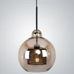 Подвесной светильник CATCH AMBER Pear L D30