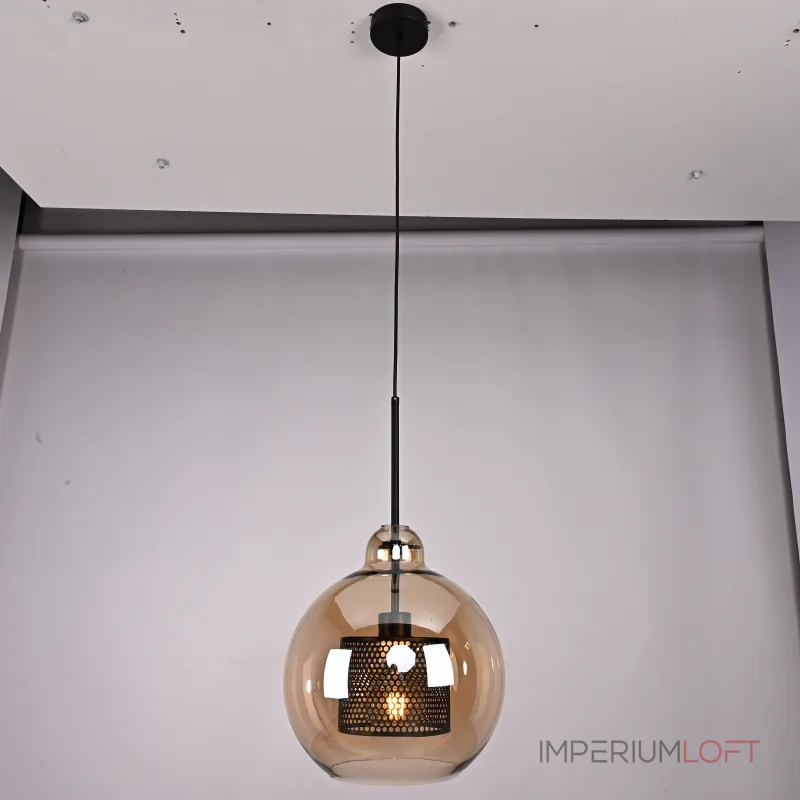 Подвесной светильник CATCH AMBER Pear L D30