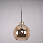 Подвесной светильник CATCH AMBER Pear L D30