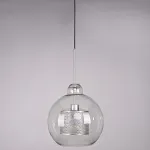 Подвесной светильник CATCH F pear silver D30 от ImperiumLoft