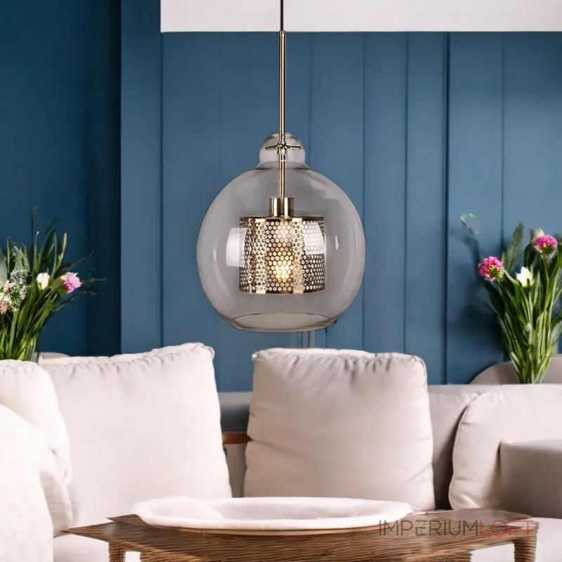 Подвесной светильник CATCH F pear brass D25 от ImperiumLoft