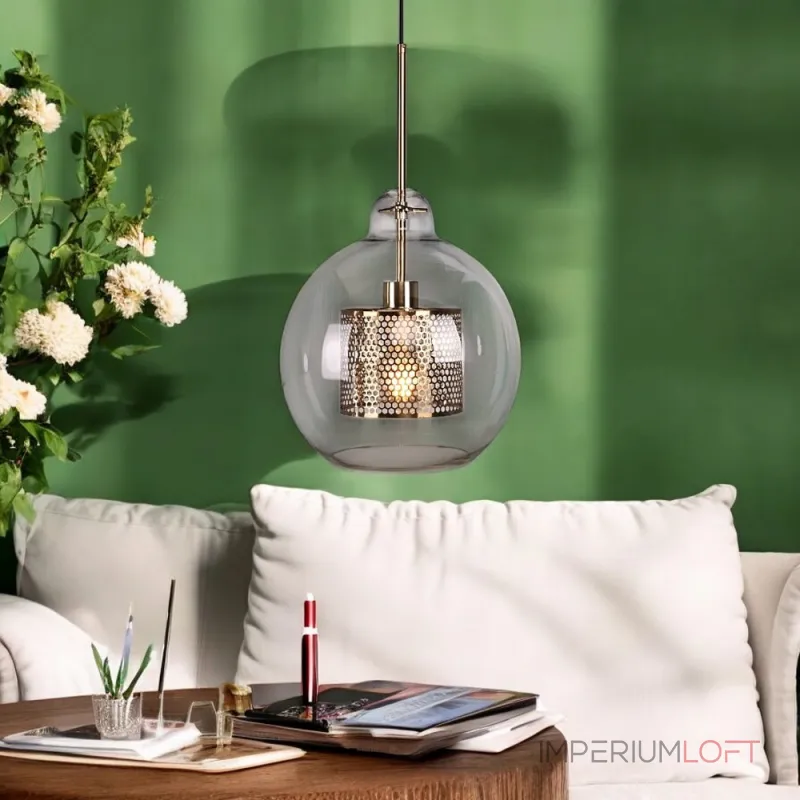 Подвесной светильник CATCH F pear brass D25 от ImperiumLoft