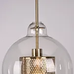 Подвесной светильник CATCH F pear brass D30 от ImperiumLoft