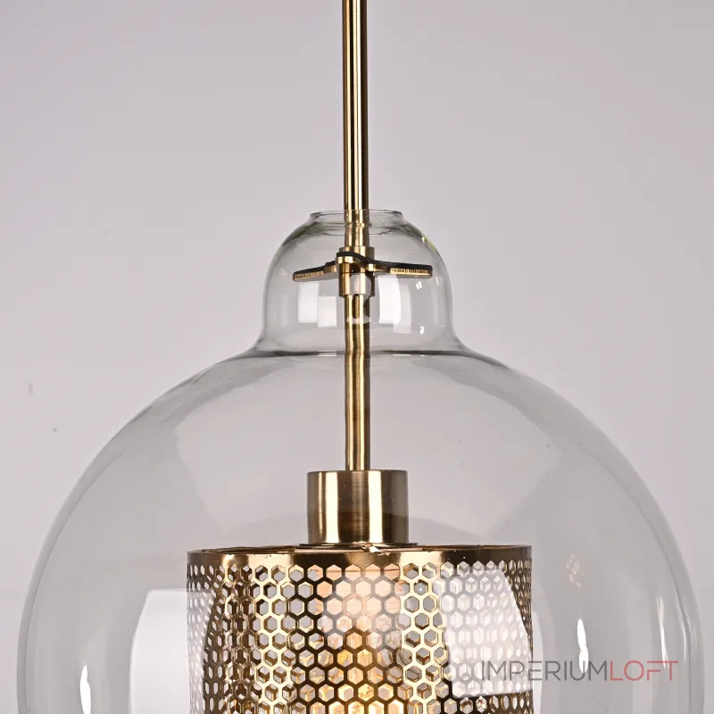 Подвесной светильник CATCH F pear brass D30 от ImperiumLoft