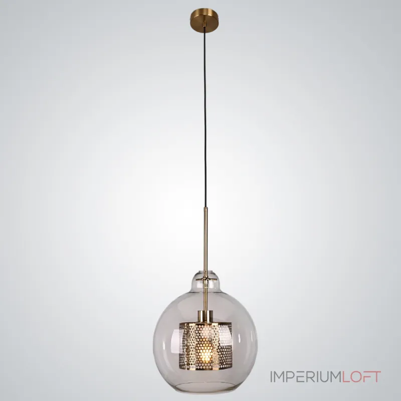 Подвесной светильник CATCH F pear brass D30 от ImperiumLoft