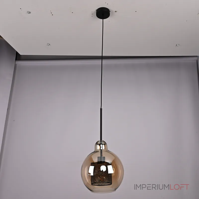 Подвесной светильник CATCH AMBER Pear S D25