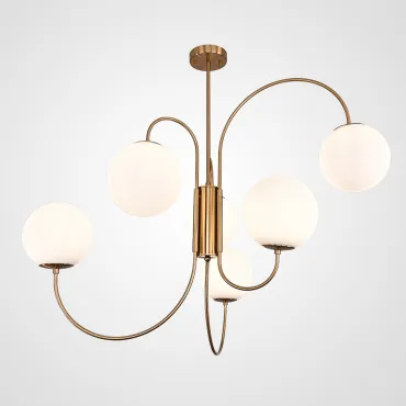 Люстра на штанге Gooseneck Pelle Chandelier Люстра на штанге Gooseneck Pelle Chandelier
