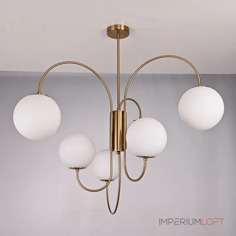Люстра на штанге Gooseneck Pelle Chandelier