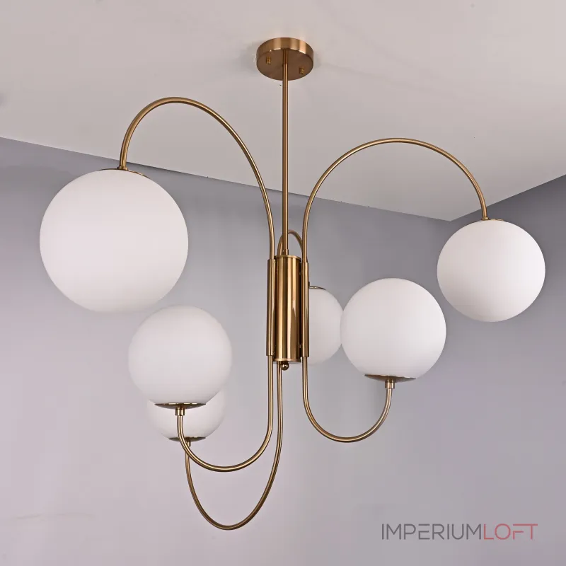 Люстра на штанге Gooseneck Pelle Chandelier