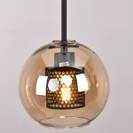 Подвесной светильник CATCH AMBER Ball S D20